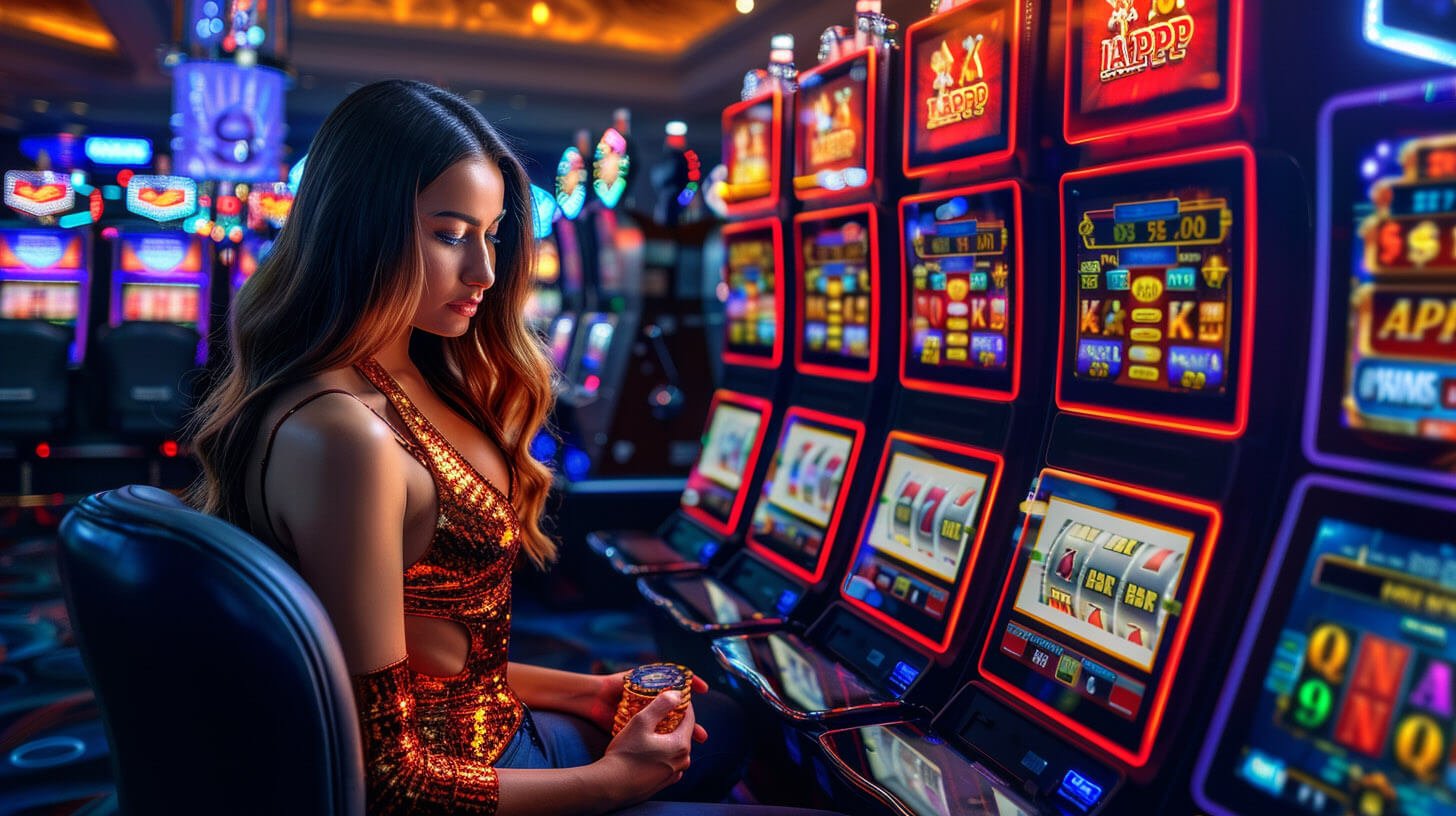 gm999 အက်ပ် တွင် Slots နှင့် Live Casino ဂိမ်းများ ကစားနေသောမြင်ကွင်း